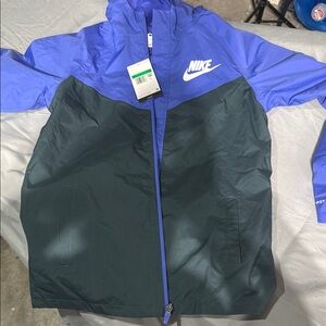 Nike Purple and Black Windbreaker Jacket